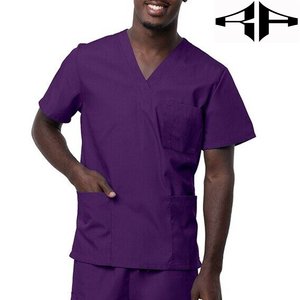 Conjuntos de uniformes médicos de enfermería para clínica, uniformes de enfermería elegantes, uniformes de hospital de verano personalizables de alta calidad, Manga corta para hombres - Product Image 5