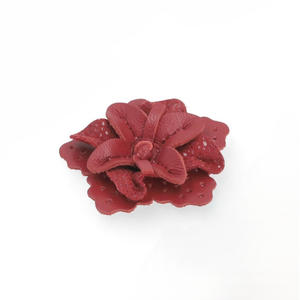 Judi FOOTWEAR <b>ORNAMENT</b> <b>Flower</b> Red - Product Image 3