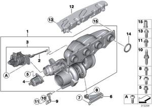 2009-2019 Actionneur de turbocompresseur électronique pour BMW F30 E89 F22 328i <span class=keywords><strong>320i</strong></span> 428i 528i X1 X3 X4 X5 Z4 2.0L 11657638783 11658485115 - Product Image 2