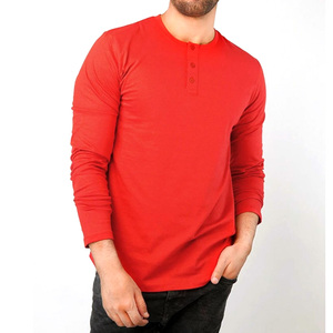 High Quality Full Sleeve <b>T</b> <b>Shirt</b> for Men 100% Cotton <b>Plain</b> <b>Black</b> Clothes Fashion Men's Breathable Round Neck Long Sleeve <b>Shirts</b> - Product Image 1