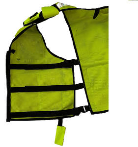 Seguridad Último diseño Logo Color personalizado Seguridad Chaleco reflectante de alta visibilidad Chalecos de seguridad con cremallera frontal Chaleco táctico Hi Viz - Product Image 4