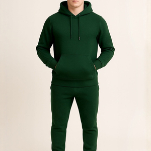 Survêtement d'hiver pour homme, taille plus, personnalisable - 100% coton, uniforme de sport, fabricant de commandes en gros OEM/ODM - Product Image 5