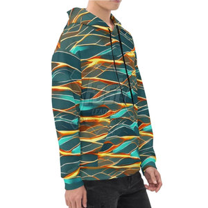 Sudaderas con Capucha Estampadas de Algodón 100% de Buena Calidad para Hombre, MOQ Bajo, Sudaderas con Capucha Estampadas de Moda - Product Image 5