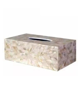 Boîte à mouchoirs en os incrusté de style animal, artisanale, décoration de table haut de gamme, très demandée - Product Image 3