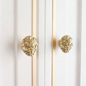 Perilla Decorativa para Cajón con Forma de León, Herraje Artístico para Muebles de Gabinete, Estilo Real, Elegante y Tradicional, Venta al por Mayor - Product Image 2