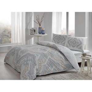 Elanor Marrón Taç Ranforce Juego De Funda Nórdica Individual - Product Image 1