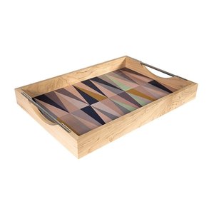 Plateau de service en bois Spectrum - Product Image 1