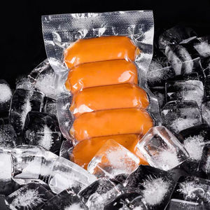 Sacs sous vide anti-poussière à fermeture facile avec encoche <span class=keywords><strong>de</strong></span> déchirure, transparents, sur mesure, à trois côtés scellés, pour l'emballage alimentaire à usage quotidien à bas prix - Product Image 1