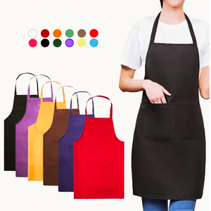 ผ้ากันเปื้อนหนาสองชั้นสำหรับทำอาหารร้านกาแฟใช้ได้ทั้งชายหญิง - Product Image 3