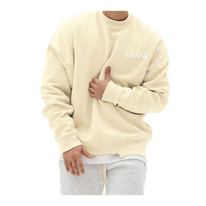 Sweat-shirt de conception personnalisée de haute qualité pour hommes, plus la taille Crewneck Logo en relief Fabricant de vêtements décontractés - Product Image 3