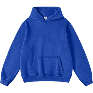 Sweat-shirt tendance et confortable personnalisable de haute qualité pour homme Service OEM Sweat à capuche vieilli - Product Image 1