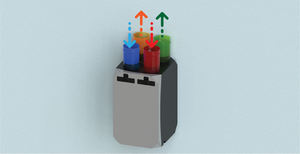 BSK NOTUS HV WiFi-Controlled Ducted HRV Unit High Efficiency Counterflow Heat Exchanger EC Fans Humidity <b>Sensor</b> Hotel Hospital - Product Image 4