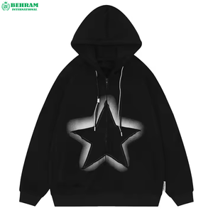 Sweat-shirt d'hiver 2026 de haute qualité pour homme, en coton épais doublé polaire, avec broderie et sérigraphie - Product Image 2