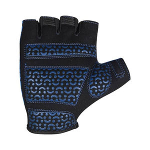 Gants de vélo de montagne pour hommes et femmes, demi-doigts, gants de sport pour l'entraînement avec coussinets en gel antidérapants de 5 mm, respirants et durables - Product Image 2