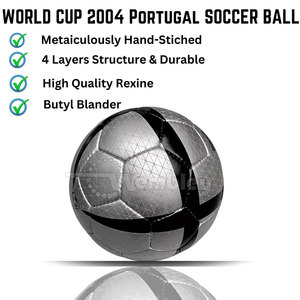 Ballon de football WEMBLEY SPORTS GEAR haute performance pour entraînement et compétition, qualité supérieure, design écologique et durable, toucher doux - Product Image 5