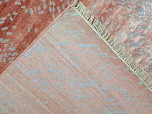 Tapis en soie de laine de style marocain fait main touffeté et lavable grande surface pour la maison et le bureau pour le salon et la salle à manger - Product Image 4