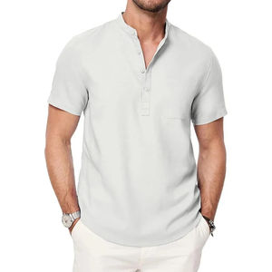 Vente en gros de t-shirts unis imprimés décontractés pour hommes du fabricant pour polos t-shirts à manches courtes oem odm unis - Product Image 1