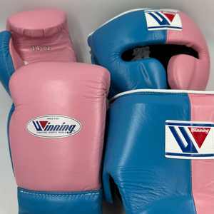 Unique Winning Boxing Sparring <b>Set</b> High Quality Genuine Leather Winning Boxing Kit Winning Boxing Customized Training Cup <b>Set</b> - Product Image 1
