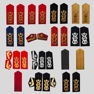 Épaulettes personnalisées avec broderie fourniture directe d'usine pour uniformes vêtements accessoires en vrac en gros avec livraison rapide - Product Image 3