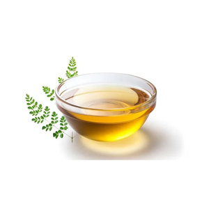 Venta al por mayor a granel 100% aceite de semilla de Moringa prensado en frío orgánico puro aceite portador esencial de alta calidad para uso en el cabello - Product Image 3