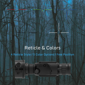 Тепловизионный прицел <span class=keywords><strong>WOLF</strong></span> 6B 640x512 (50 Гц) с креплением-клипсой, ночное видение с опциональным лазерным дальномером для охоты на открытом воздухе - Product Image 5