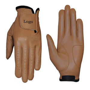 Guantes de golf Adulto 2025 Tasa de venta completa Hombres Mujeres Guantes de golf Superventas Mano izquierda Cabretta Cuero Precio razonable OEM - Product Image 4