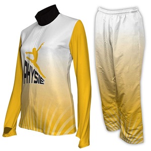 Ensembles de vestes d'échauffement personnalisées pour filles Vente en gros Vêtements d'extérieur pour sports d'équipe OEM ODM Élasthanne/polyester léger de haute qualité - Product Image 5