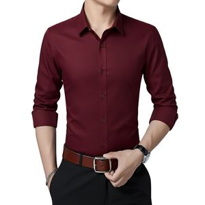 Camisa de Vestir Verde Oliva para Hombre, Estilo Formal de Negocios, Corte Entallado, Manga Larga, Camisa de Oficina, Ropa Profesional para Hombre - Product Image 6