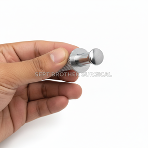 Herramienta Profesional para Perforaciones Corporales, Tubo Receptor de Acero Inoxidable, Autoclavable - Product Image 3