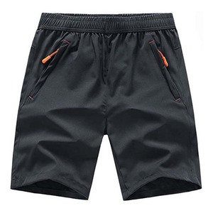 กางเกงวิ่งขาสั้นสำหรับผู้ชาย,กางเกงวิ่งยิมแบบแห้งเร็วกระเป๋ามีซิปสำหรับกีฬากลางแจ้ง - Product Image 4