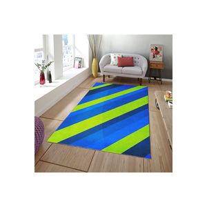 Alfombra antideslizante con estampado digital en 3D, decoración para habitación de jóvenes y niños en amarillo Laciveert, alfombrillas para niños - Product Image 1