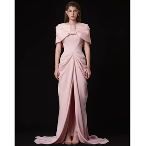 Vestido de noche para mujer Tela ecológica Corte elegante Etiquetas personalizadas disponibles Vietnam Enzo Leo OEM Mayorista - Product Image 5