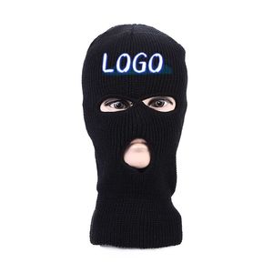 Venta al por mayor logotipo personalizado de moda gorros sombreros de alta calidad cálido invierno liso teñido de punto gorros sombreros - Product Image 6