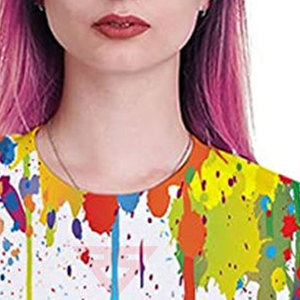 La mejor calidad, diseño famoso, tinte de otoño, lejía, camiseta de sublimación para mujer, logotipo personalizado hecho en Pakistán - Product Image 2