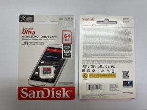Sandisk carte mémoire ultra C10 A1 SDSQUAB-064G-GN6MN - Product Image 4
