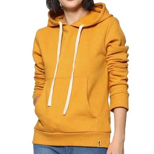 2026 New Arrival Autumn/Winter Women's 100% Cotton Canvas Hoodies Eco-Friendly Breathable Oversized Plus Size Factory-Made Solid - Product Image 2