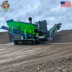 80TPH Screener USA-pour Topsoil & Rock-Qualité USA-Expédition DDP incluse-VYKIN 80-S Scalping Screener - Product Image 1