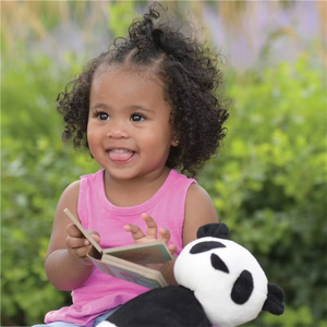 Yüksek kaliteli hayvan panda tipi 2 In 1 peluş bebek sırt çantası çocuk tasmalar sırt çantası anti-kayıp sırt çantası - Product Image 2