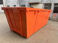 Bac à déchets standard de 5 m3 avec porte à battants, gestion des déchets, bac de recyclage, bac à déchets