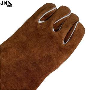 Gants de soudage en cuir à manchette longue Gants de travail de protection pour main et bras pour soudeur - Product Image 5