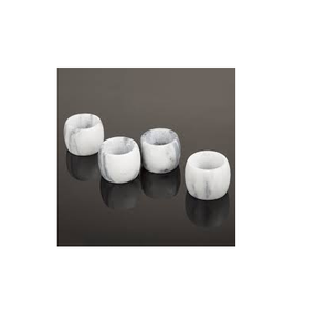 Soporte para servilletas de mármol de color negro, Decoración de mesa, respetuosa con el medio ambiente, diseño atractivo y redondo, el mejor precio - Product Image 5