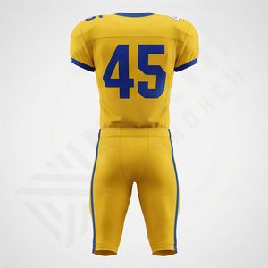 Nueva Camiseta de Fútbol Americano Personalizada al por Mayor, Ropa Profesional para Equipos, Alta Calidad, Bajo Precio, Rendimiento, Talla Grande, 100% Poliéster - Product Image 2