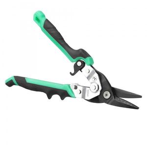Tijeras de aviación Stanley FATMAX ERGO de 250 mm con corte a la derecha y mango verde FMHT73557-0 - Product Image 1