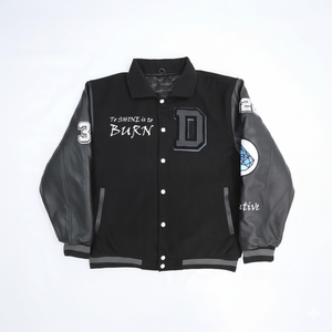 เสื้อแจ็คเก็ตวาร์ซิตี้พิมพ์ลายพร้อมปักโลโก้คุณภาพพรีเมียมยอดนิยม รุ่นใหม่ ให้ความอบอุ่นและสวมใส่สบายสำหรับผู้ชาย - Product Image 2