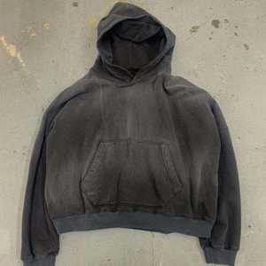High Quality Men's Pullover Hoodies Unisex Oversized Acid Washed Drop Shoulder Custom Print logo Design Men's 100% Cotton Fleece - Product Image 2