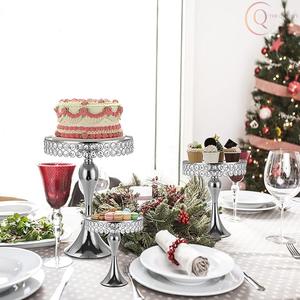 Soporte para Tartas de Metal Duradero con Calidad de Construcción Premium, Ideal para Exhibiciones de Panadería y Decoración de Eventos - Product Image 4