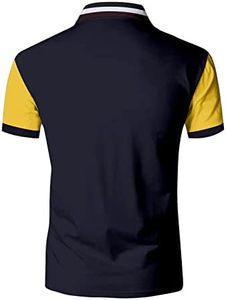 เสื้อโปโลผู้ชายผ้าฝ้าย100% เสื้อโปโลแขนยาวปักลายโลโก้กำหนดเองได้ - Product Image 5