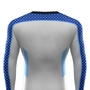 ชุดใส่เล่นฟิตเนสแขนยาวสีพื้นระบายอากาศได้ดีสำหรับผู้ชาย - Product Image 3