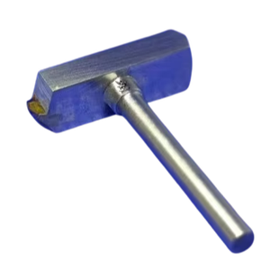 Martillo herramientas de diamante en forma de V 180 vástago plano cabeza de 3mm 15mm herramientas de facetado manual para joyería de oro volante herramientas de joyería equipo - Product Image 5