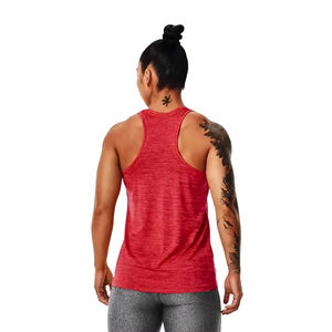 Camiseta sin mangas de punto de talla grande superventas para mujer, diseño OEM personalizado para correr, precio al por mayor - Product Image 5